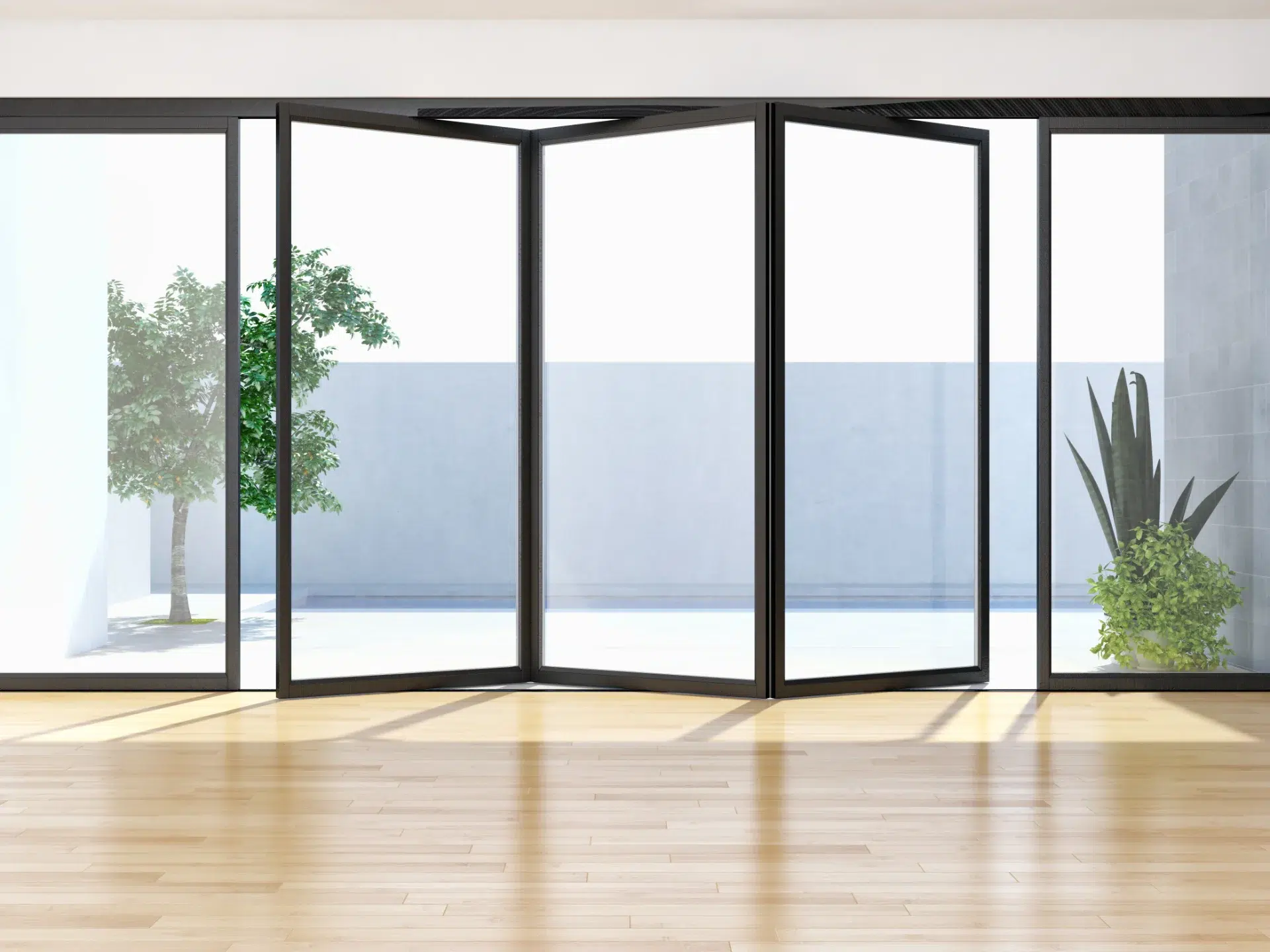 VLX 100 Bifold / Folding Door in Fort Lauderdale, FL | Hale Windows Fort Lauderdale - detail 1