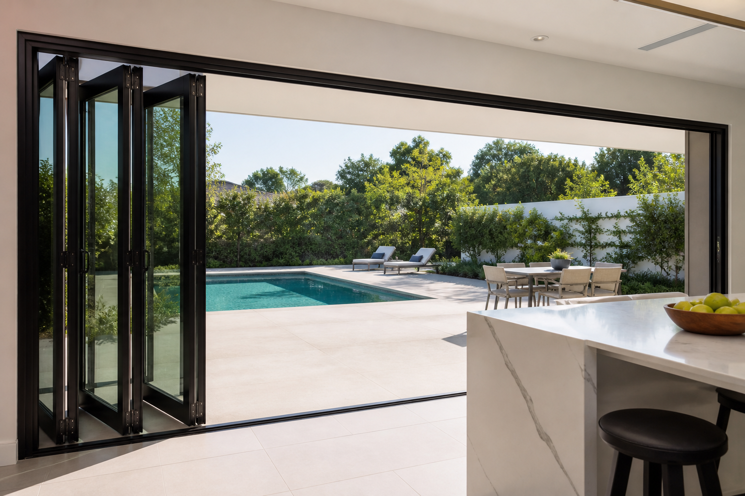 VLX 100 Bifold / Folding Door in Fort Lauderdale, FL | Hale Windows Fort Lauderdale - detail 4
