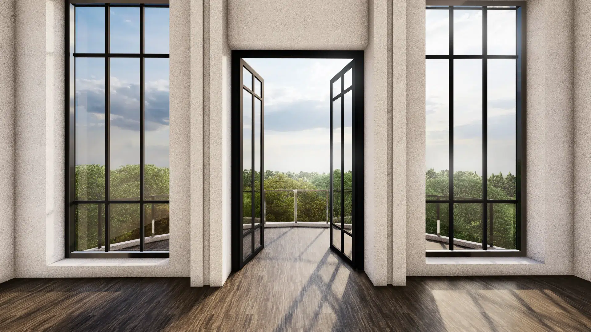 VLX 100 Double Swing / French Door in Fort Lauderdale, FL | Hale Windows Fort Lauderdale - detail 1