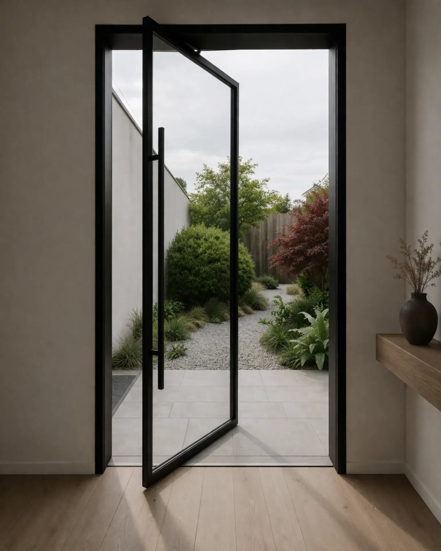 VLX 100 Pivot Door in Fort Lauderdale, FL | Hale Windows Fort Lauderdale - detail 1